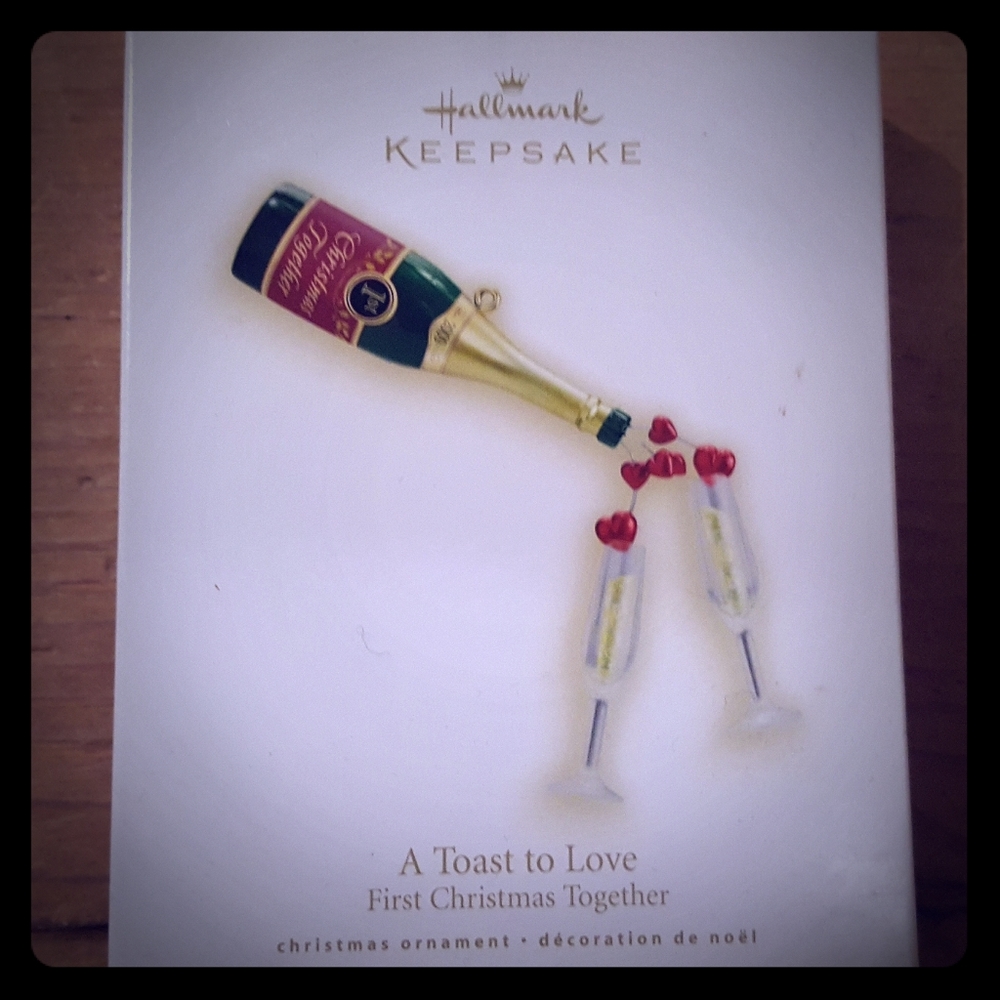 Hallmark Keepsake ornament 1st Christmas Together